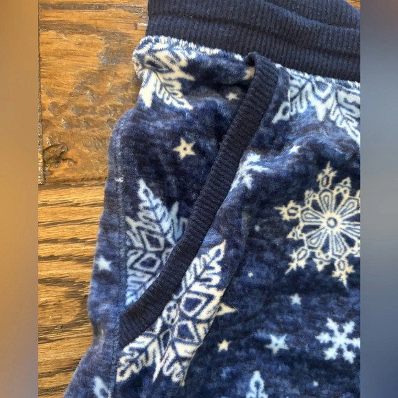 Nautica Brand pajama set size Small Petite blue snowflakes - Picture 6 of 9
